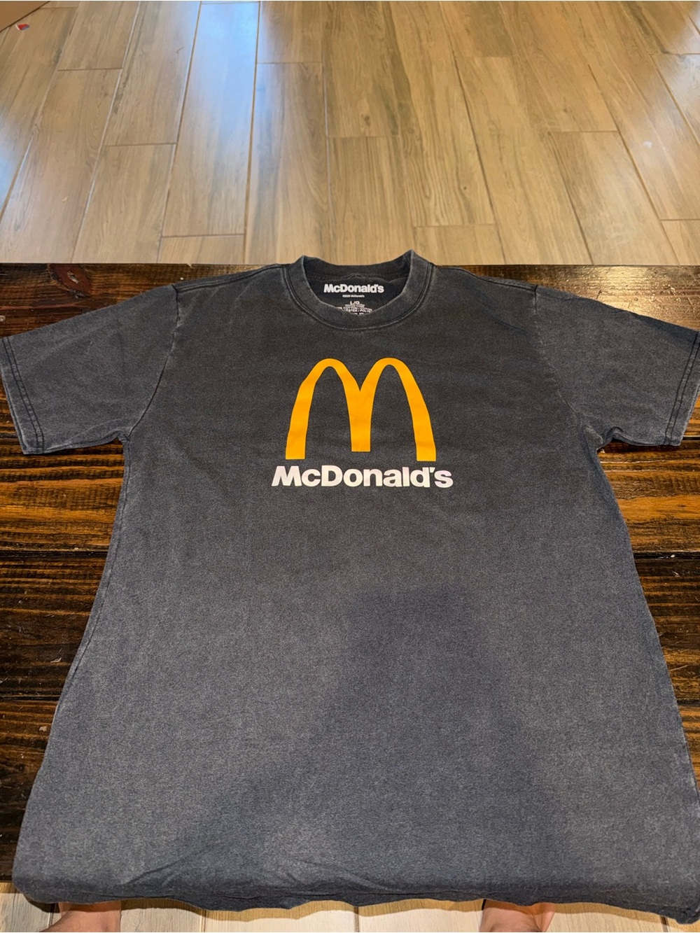 McDonald's Men's Black Logo T-Shirt